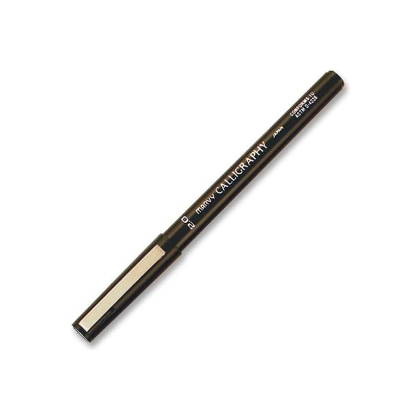 Sp Richards Marvy Calligraphy Marker Fine Pen Point Type 2mm Pen Point Size Black Ink & Barrel UCH6000FS1 - main